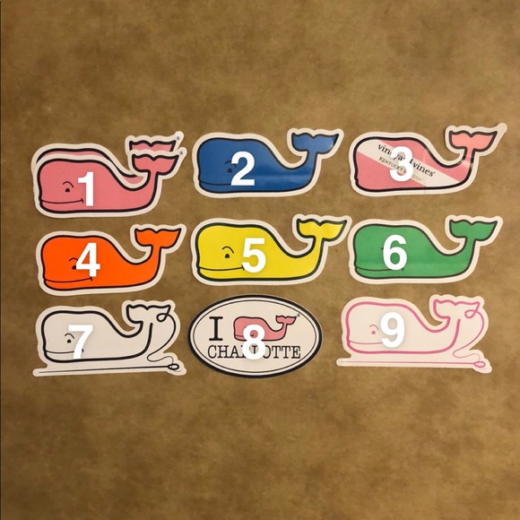 VINEYARD VINES SOLID COLOR STICKER - Picture 3 of 3